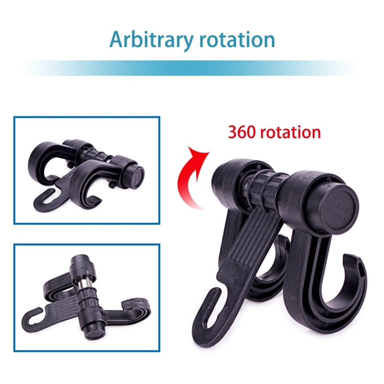 KANEED Multi-Purpose Headrest Hook for Car - Versatile Bag Hanger for Organised Travel