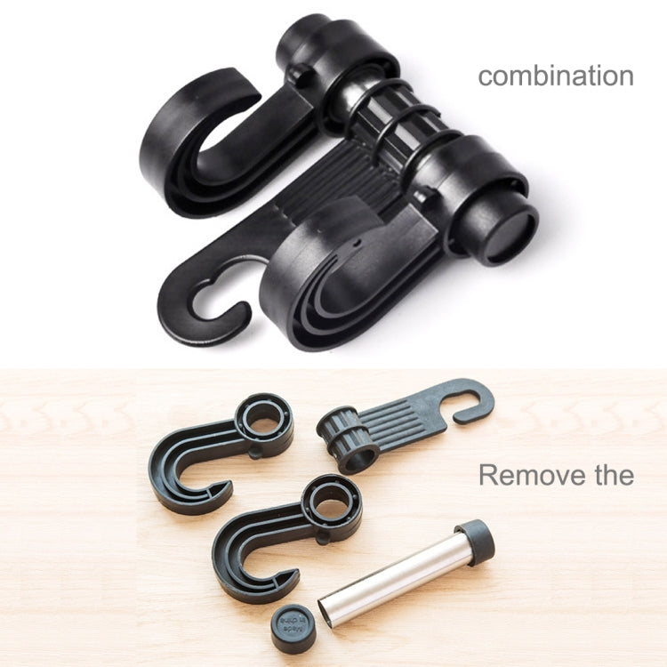 KANEED Multi-Purpose Headrest Hook for Car - Versatile Bag Hanger for Organised Travel