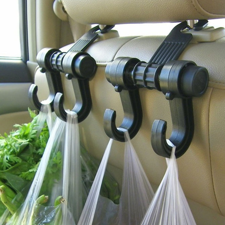 KANEED Multi-Purpose Headrest Hook for Car - Versatile Bag Hanger for Organised Travel