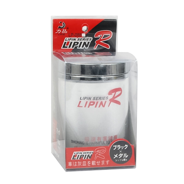 Illuminated 7-Colour LED Car Ashtray - Stylish Cigarette Holder for Your Vehicle