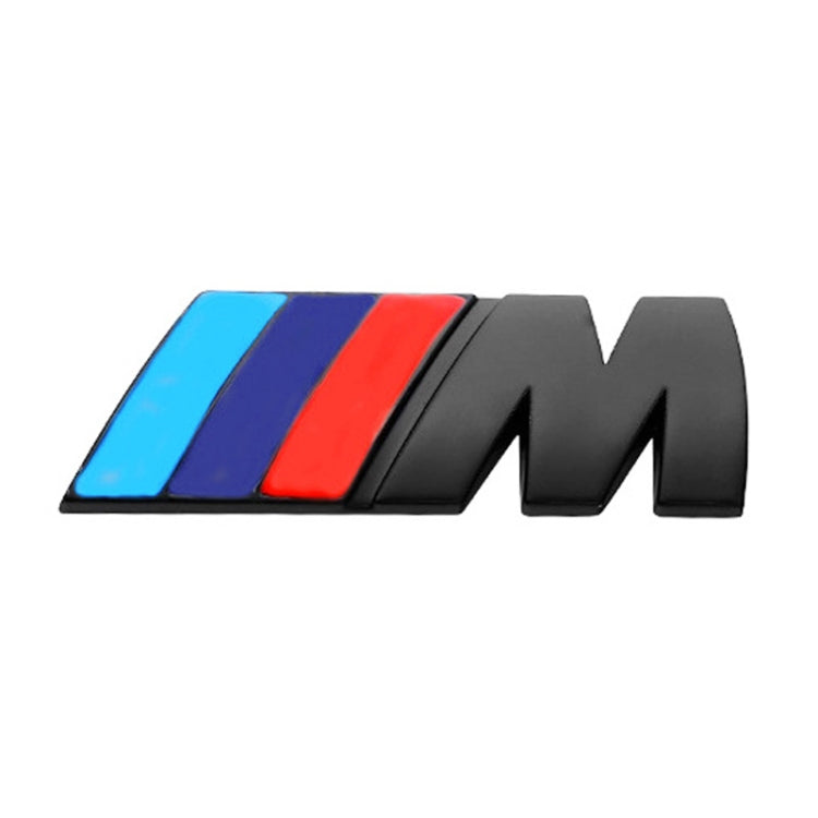 M Style Metal Chrome Badge Sticker, M Style