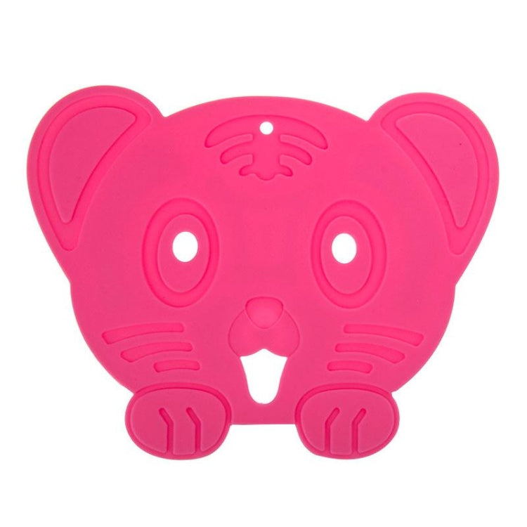 Little Tiger Head Pattern Heat-resistant Anti-skidding Silicone Heat Insulation Mat