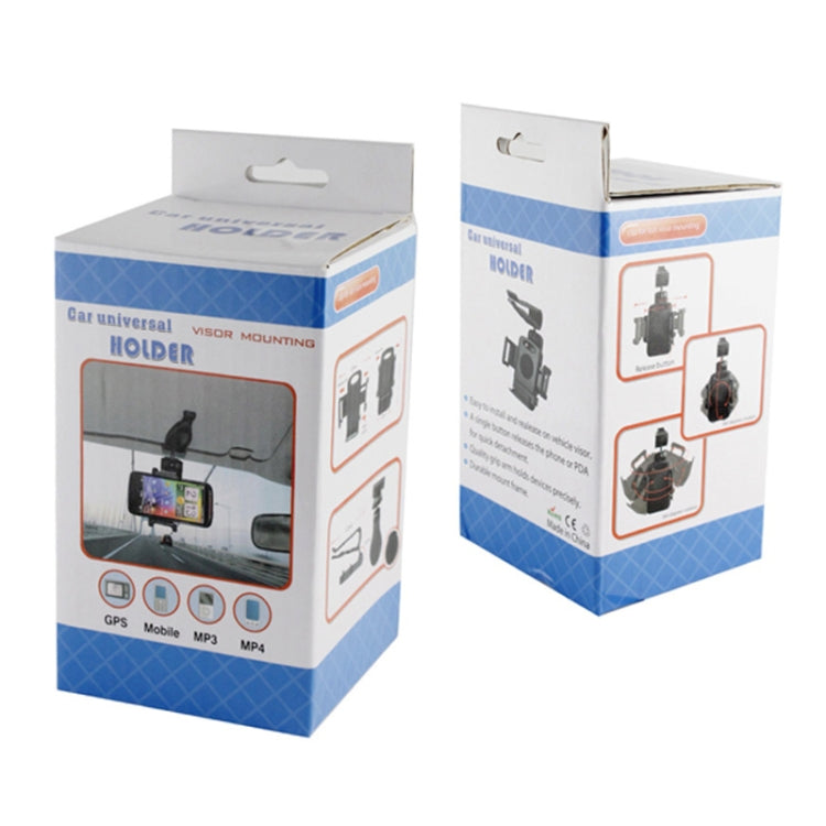 Universal Sun Visor Mount for Smartphones – Compatible with iPhone, Galaxy, Sony, Lenovo & More