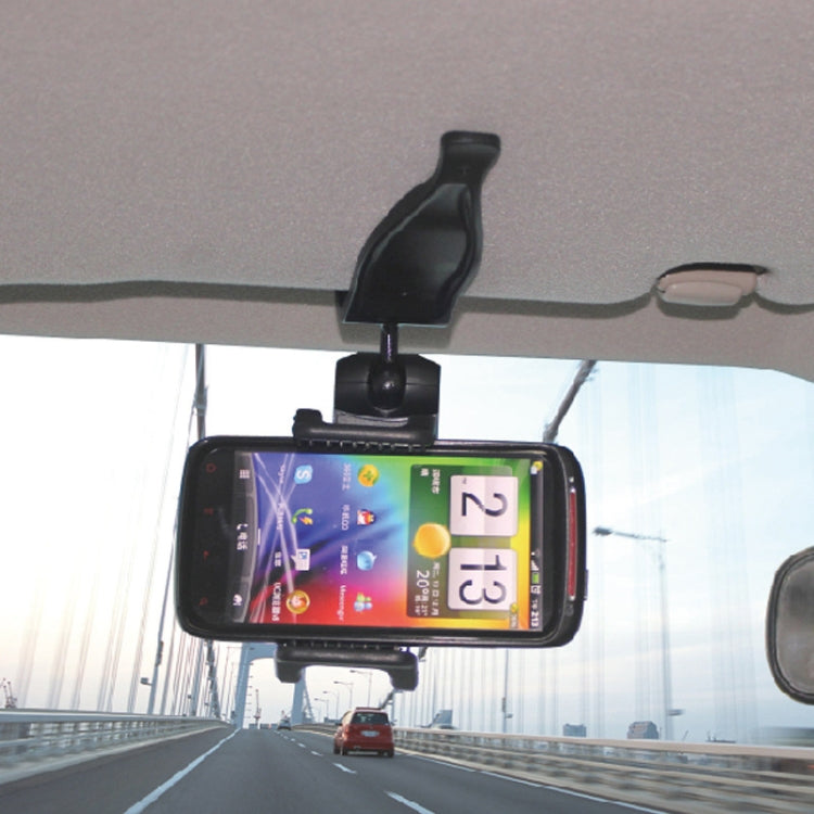 Universal Sun Visor Mount for Smartphones – Compatible with iPhone, Galaxy, Sony, Lenovo & More