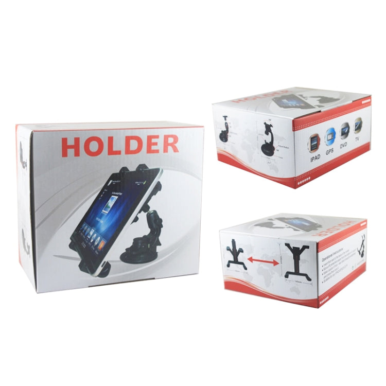 Universal Tablet Holder for Car Windshield - Compatible with iPad & Galaxy TAB