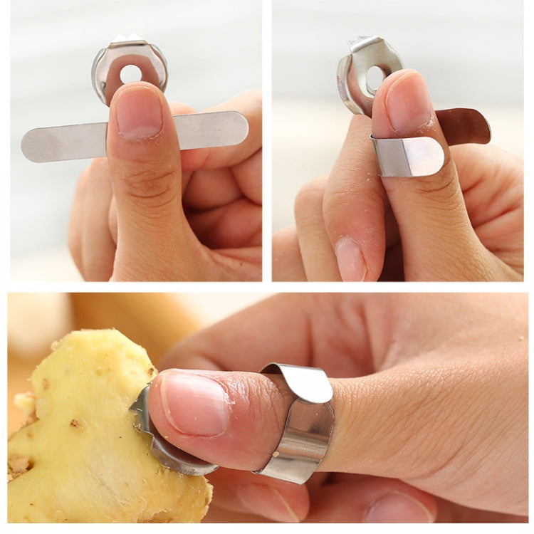 5 PCS Creative Kitchen Multi-functional Health Plane Garlic Apparatus Stainless Steel Tool
