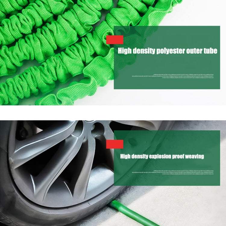 Durable Flexible Dual-layer Water Pipe Water Hose, Stretch Length: 7.5m-22.5m (US Standard)