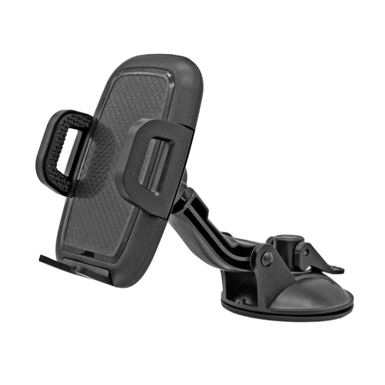 360-Degree Swivelling Car Phone Holder for 4-6.3 Inch Devices - Suction Style Windscreen/Dashboard Bracket