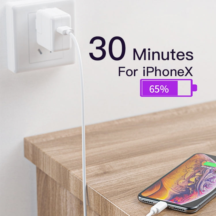 YSY-310QC18W QC3.0 Dual Port USB Car Charger + 3A USB to 8 Pin Data Cable, Cable Length: 1m, YSY-310QC18W with 8 Pin Cable, with 8 Pin Cable