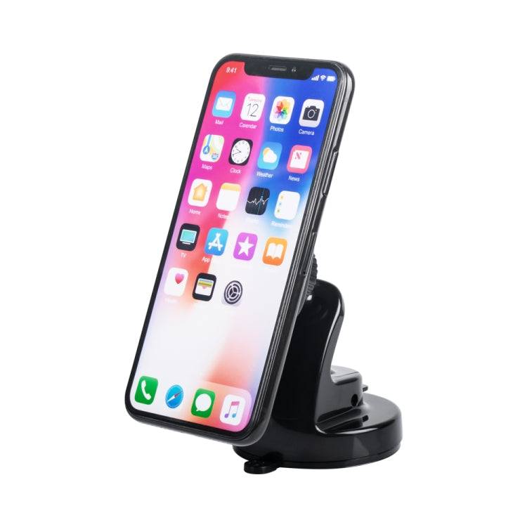 Versatile Magnetic Car Phone Holder for Dashboard and Windshield Navigation