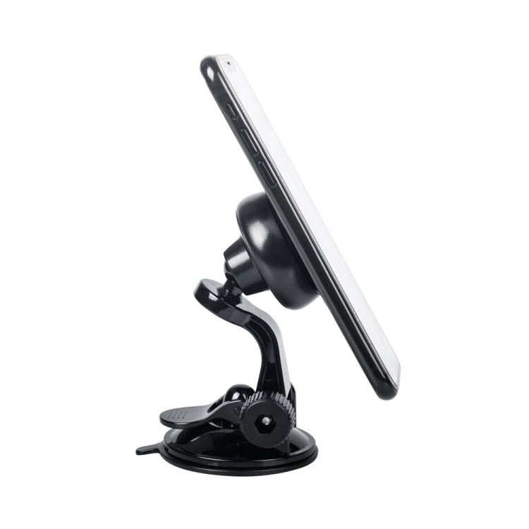Versatile Magnetic Suction Cup Phone Mount for Car and Home - Effortless One-Handed Use