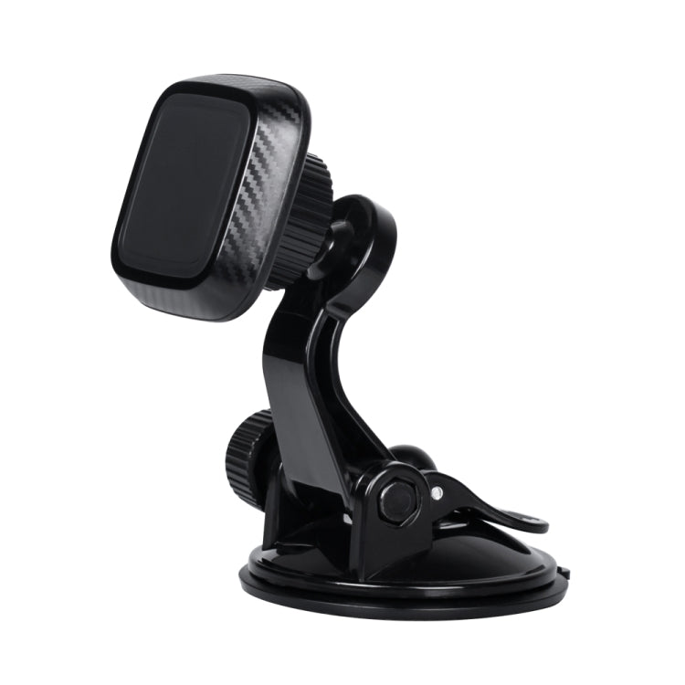 Magnetic Car Phone Mount with 360° Rotation - Suction Cup Bracket for All Smartphones