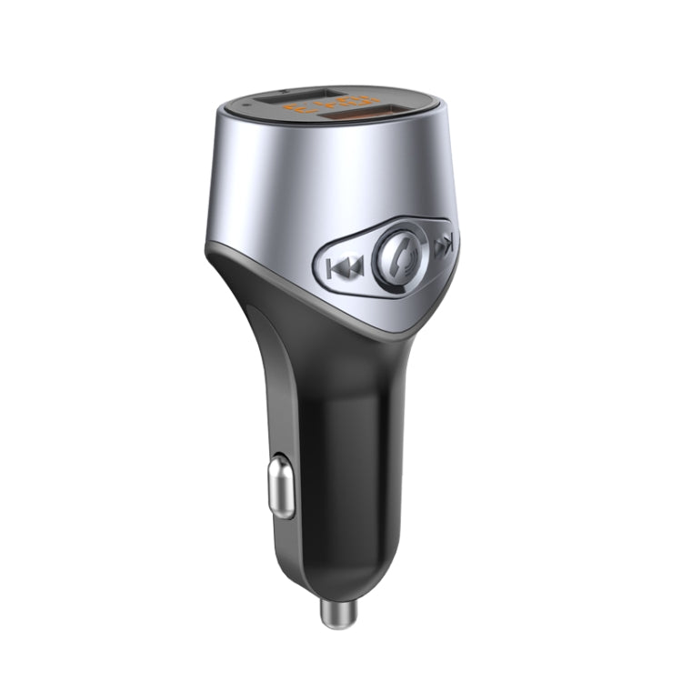 C5 Wireless Car Kit Hands-free LCD FM Transmitter 3.1A Dual USB MP3 Car Charger U Music Player, C5