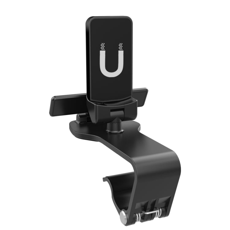 Magnetic Car Phone Mount with Adjustable Viewing Angles - Universal Stop Sign Design