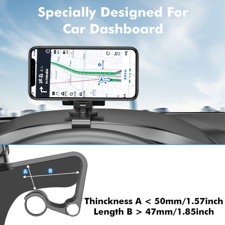 Magnetic Car Phone Mount with Adjustable Viewing Angles - Universal Stop Sign Design