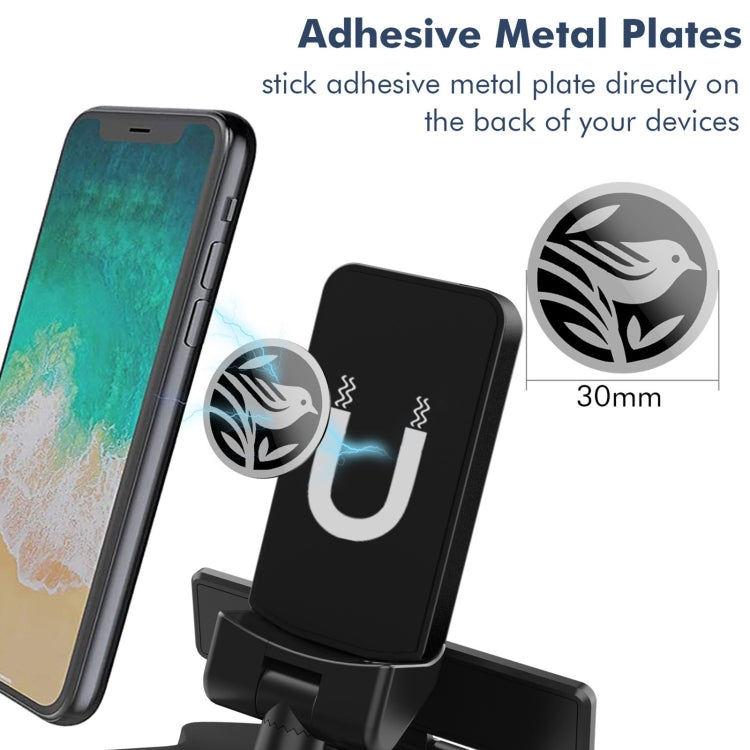 Magnetic Car Phone Mount with Adjustable Viewing Angles - Universal Stop Sign Design