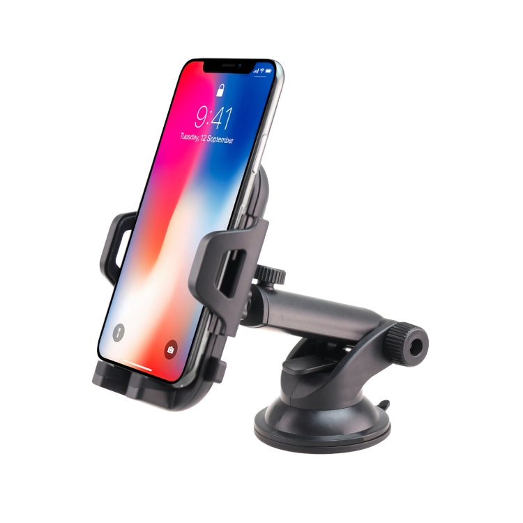 Versatile Windscreen Suction Cup Mobile Phone Holder for Cars – 360° Adjustable Mount