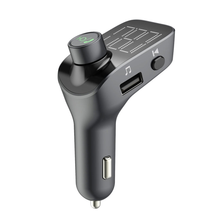 T15 Car MP3 Player Bluetooth FM Transmitter 5.0 Card Charger Phone Handsfree, T15