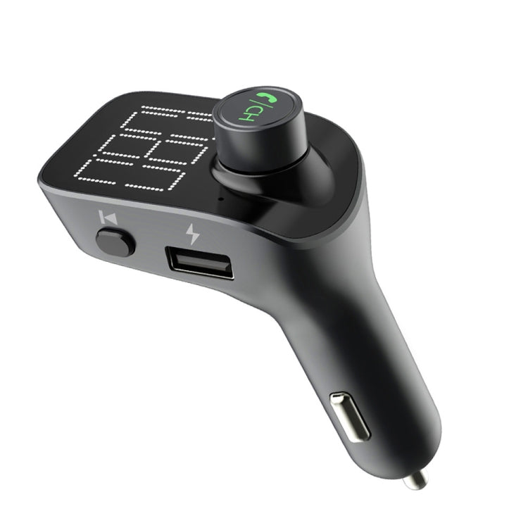 T15 Car MP3 Player Bluetooth FM Transmitter 5.0 Card Charger Phone Handsfree, T15