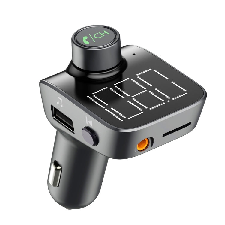 T15 Car MP3 Player Bluetooth FM Transmitter 5.0 Card Charger Phone Handsfree, T15