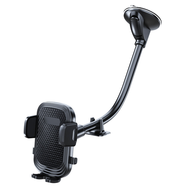 Versatile A190+X35 Car Phone Holder with Bendable Long Arm and Sturdy Suction Mount
