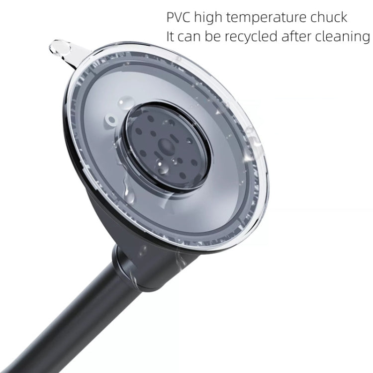 Versatile A190+X35 Car Phone Holder with Bendable Long Arm and Sturdy Suction Mount