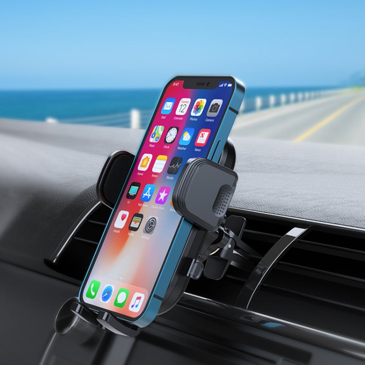 Versatile A190+X901 Car Air Vent Phone Holder with Adjustable Coaxial Knob