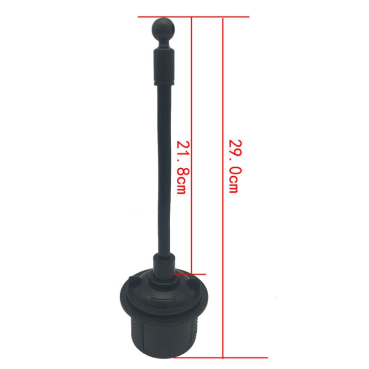 360-Degree Adjustable Car Cup Holder Phone Mount for Drinks and Devices