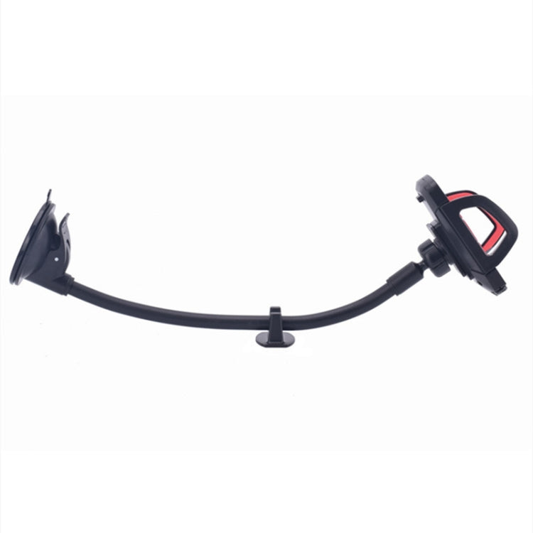 Flexible Goose Neck Windshield Car Phone Holder with 360° Rotation