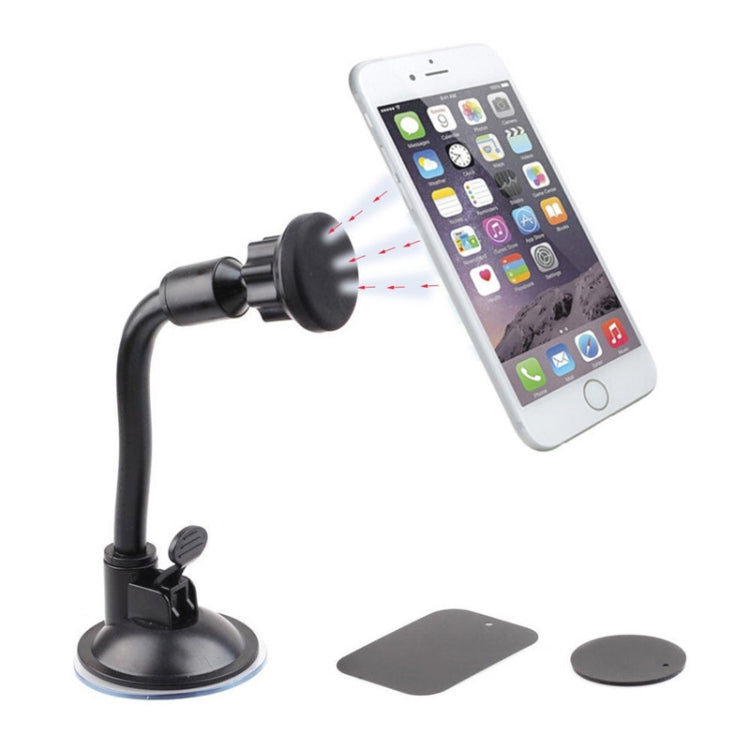 360-Degree Rotating Magnetic Windshield Phone Holder for Cars - Easy Installation & Secure Grip
