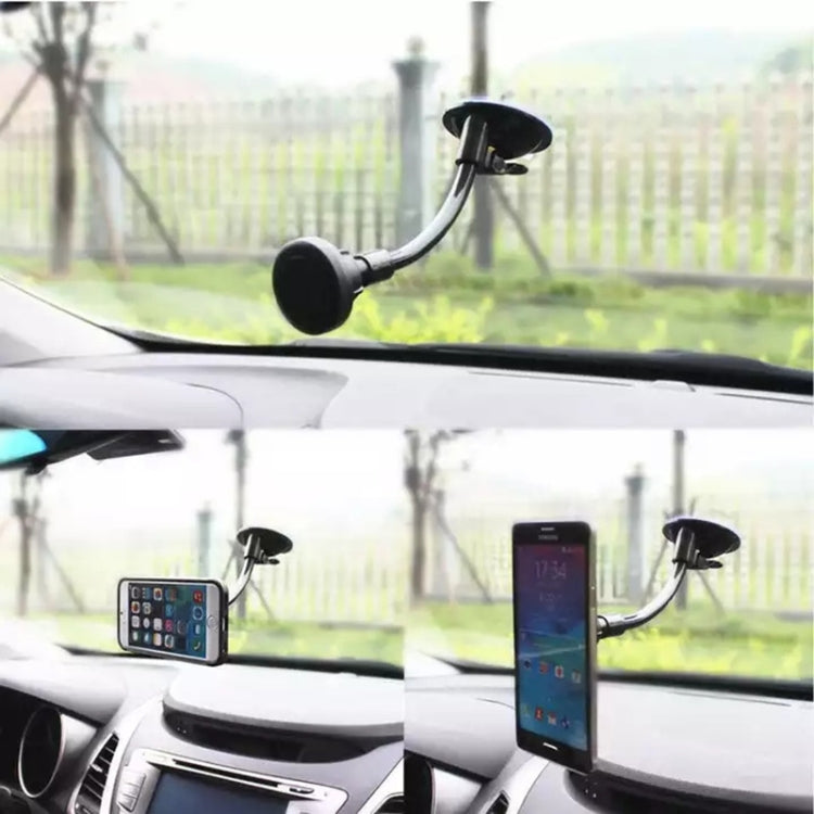 360-Degree Rotating Magnetic Windshield Phone Holder for Cars - Easy Installation & Secure Grip