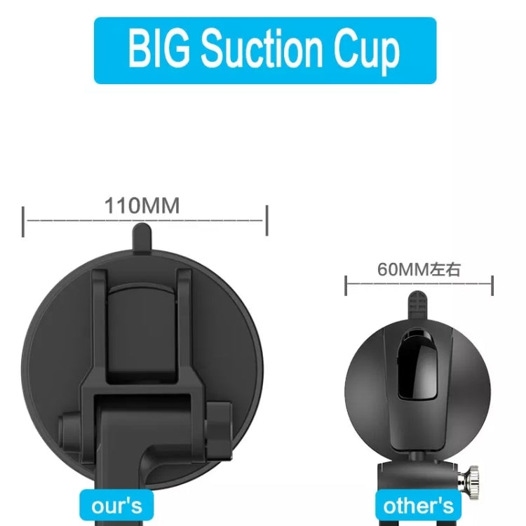 Heavy-Duty Universal Mobile Phone Mount for Trucks, Excavators, and Forklifts with Adjustable Long Arm