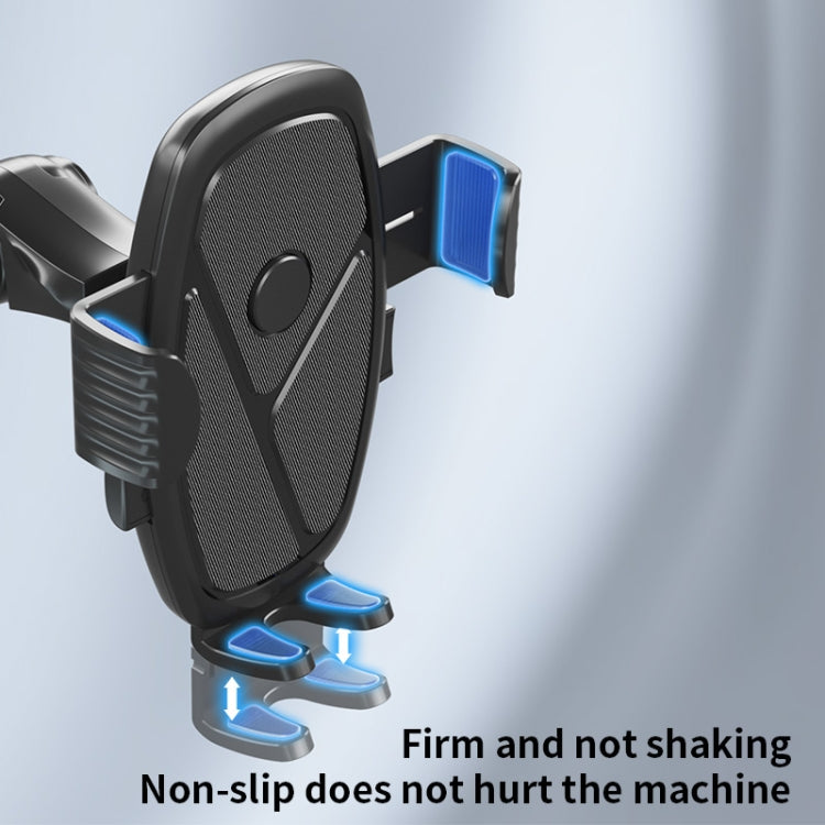 XZ3+JZ3 Shockproof Suction Cup Car Phone Holder for GPS Navigation - Versatile and Secure Mount