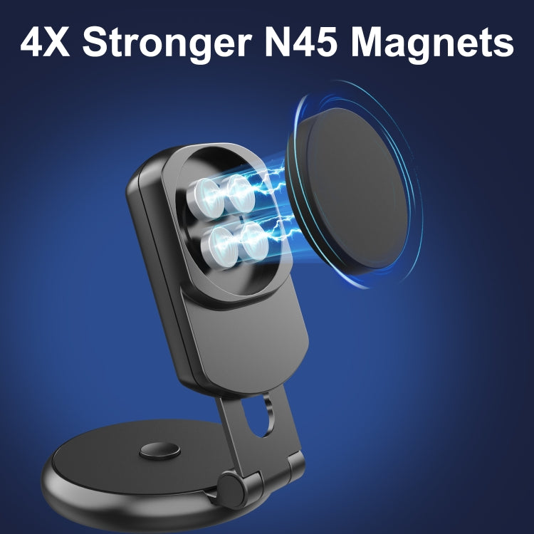 Compact Magnetic Tablet Side Mount Bracket with 360° Adjustability