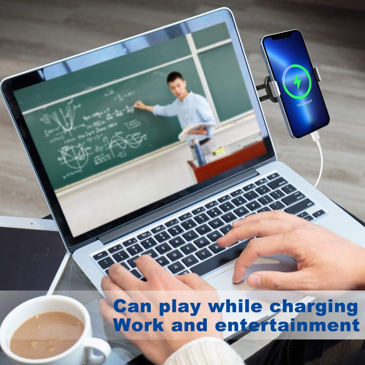 Compact Magnetic Tablet Side Mount Bracket with 360° Adjustability