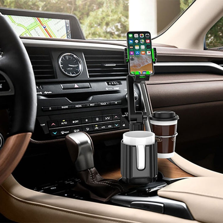 3-in-1 Adjustable Car Cup and Phone Holder Expander for Multiple Users