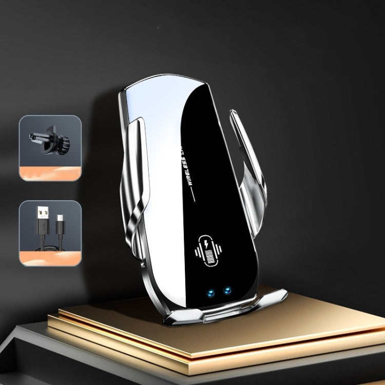 Magnetic 360° Rotary Wireless Car Charger & Phone Holder