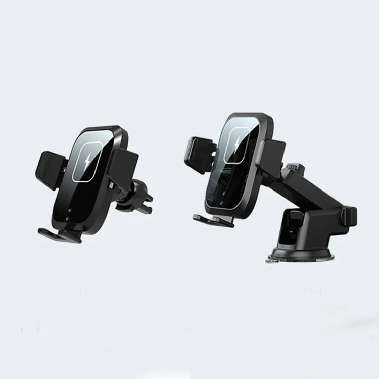X11 Smart Touch Wireless Car Charger with Automatic Clamps and Fast Charging – 15W Three-Axis Linkage Design