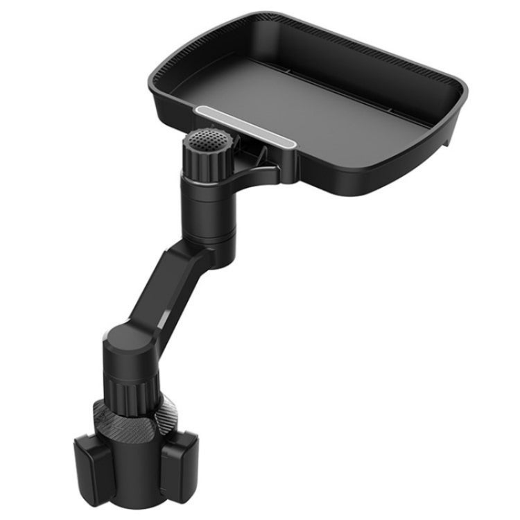 360° Rotating Car Cup Holder Tray for Food and Phone Storage