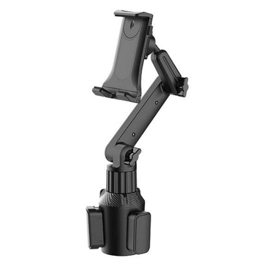 Adjustable Long Neck Car Cup Holder Phone Mount with 360-Degree Rotation