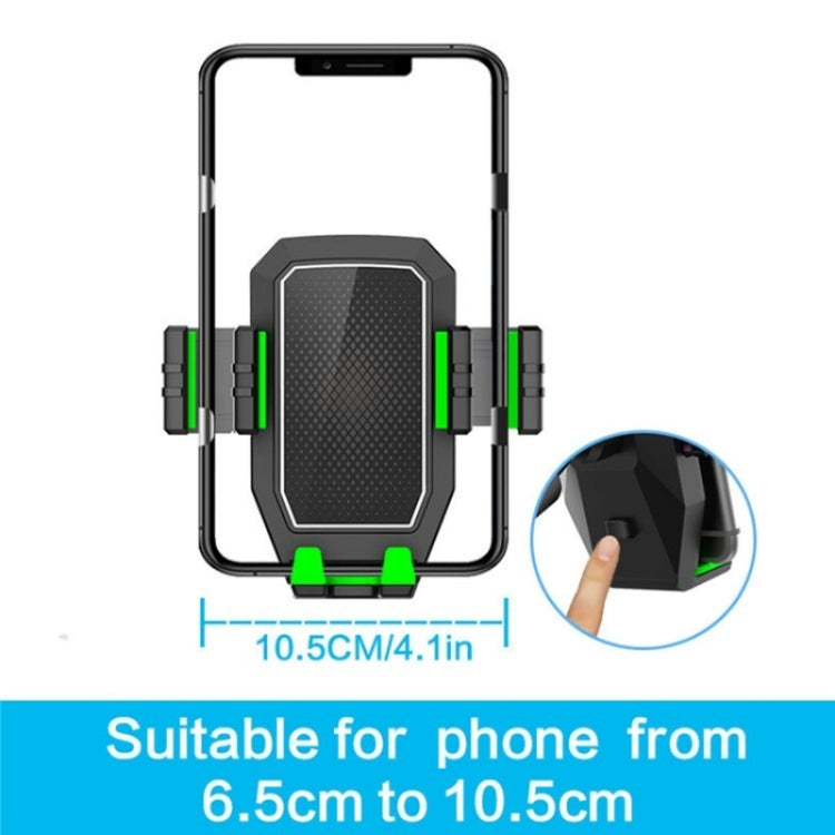 Adjustable Cup Holder Phone Mount with Snack Cup Holder for Car - Universal Clamping Design