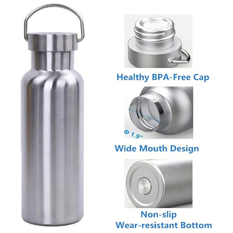 JUNSUNMAY 304 Stainless Steel Vacuum Bottle Wide Mouth Insulated Water Bottle