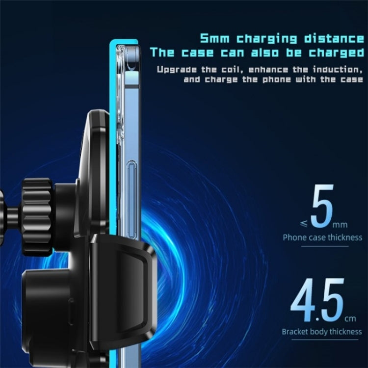SD11 Car Mount Air Vent Phone Holder 15W Fast Charging Car Wireless Charger, SD11