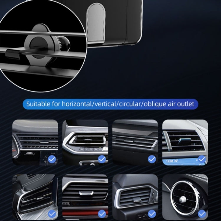 C1 Car Wireless 66W Fast Charger Phone Holder Infrared Sensor Punk Style