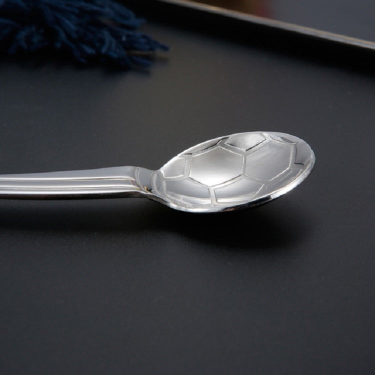 Stainless Steel Creative Football Coffee Spoon Ice Cream Spoon