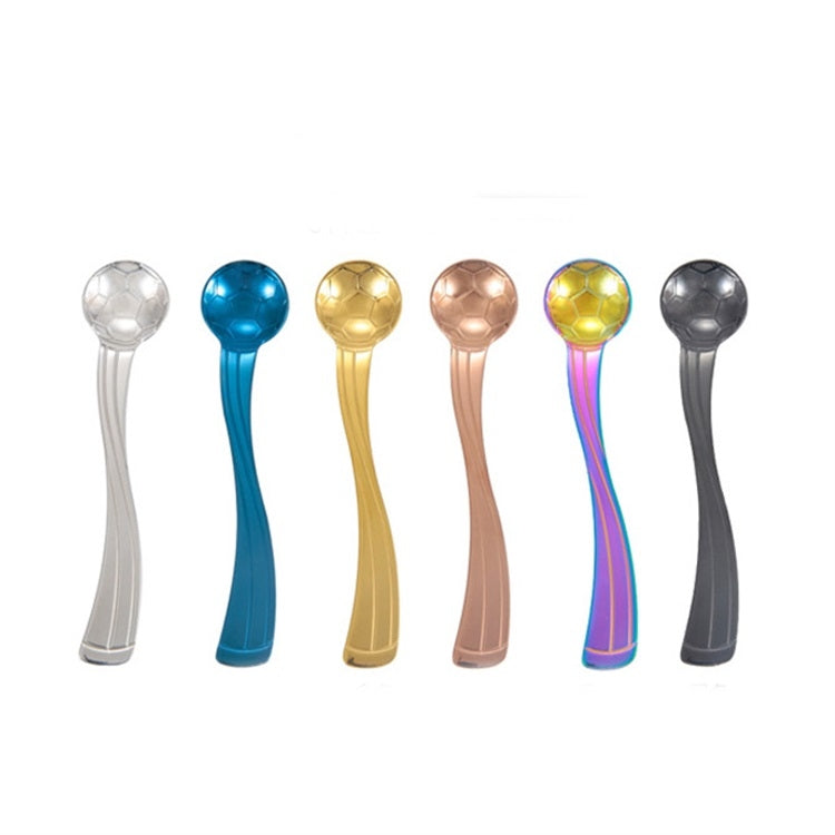 Stainless Steel Creative Football Coffee Spoon Ice Cream Spoon