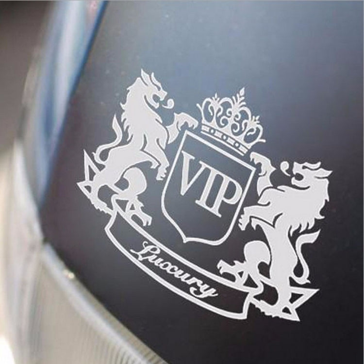 10 PCS Reflective Vinyl Car Stickers, Size:14x11cm, VIP