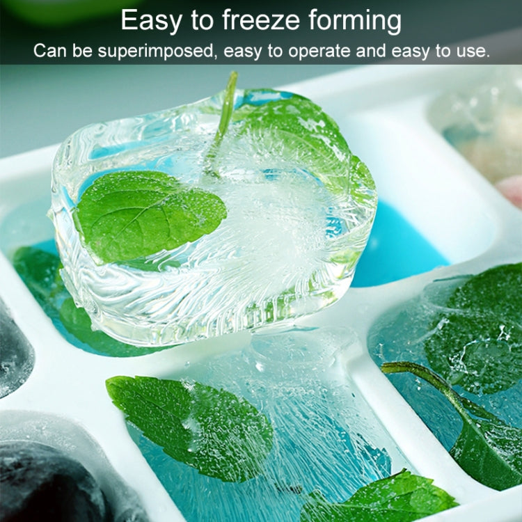 14 Grid Silicone Ice Grid Household Square Ice Grid Silicone Mold With Lid