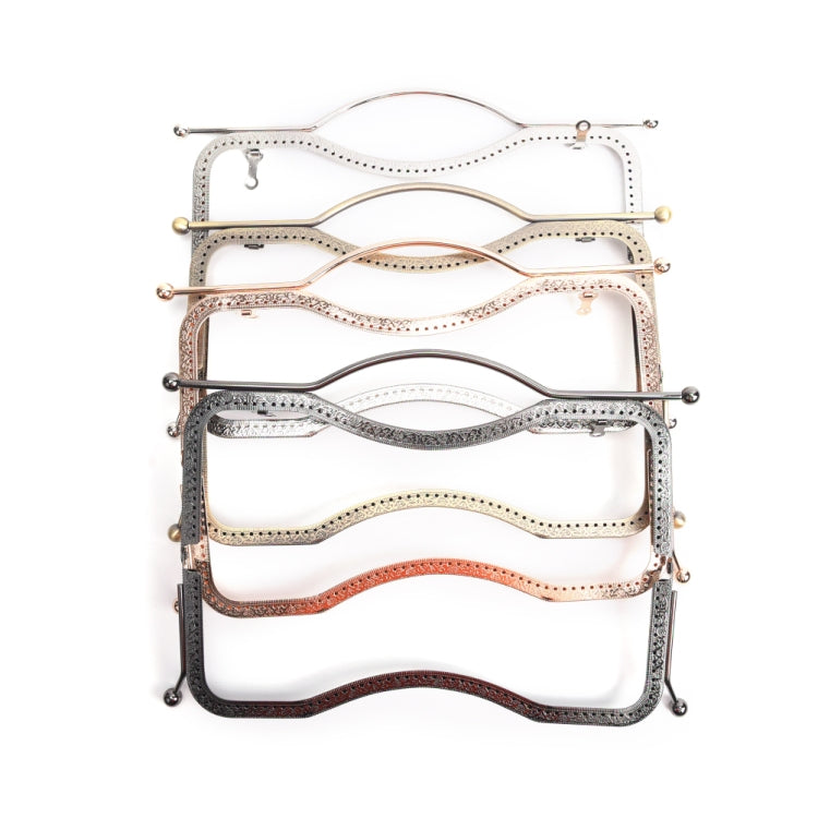20.5cm Concave Waist Embossed Lip Handle Luggage Hardware Accessories