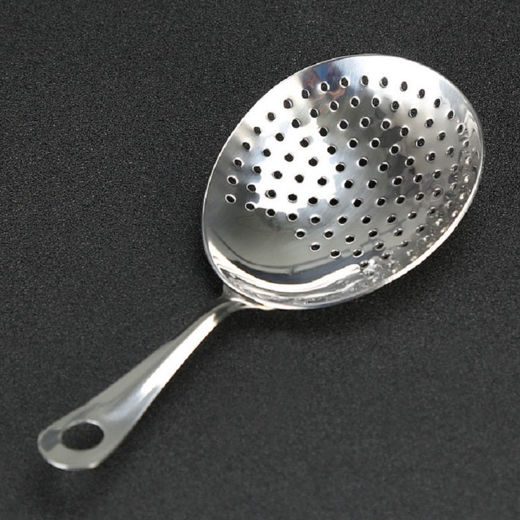 Stainless Steel Ice Filter Spoon Bartending Equipment